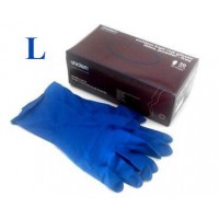 Рукавички сині Luximed L, 25 пар